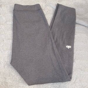 Alo ribbed 7/8 leggings